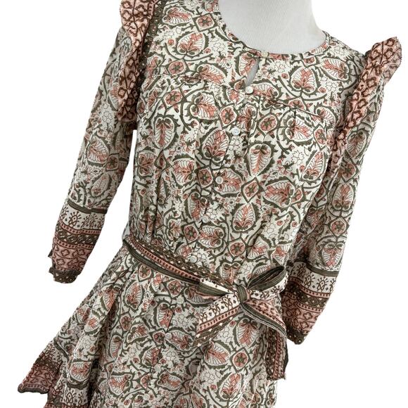 Cleobella Mosaic Block Print Susie Mini Dress - Picture 7 of 12